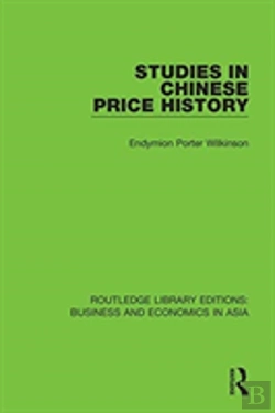 Bertrand.pt - Studies In Chinese Price History