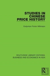 Studies In Chinese Price History