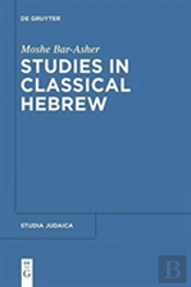 Studies In Classical Hebrew