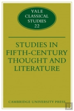 Bertrand.pt - Studies In Fifth Century Thought And Literature