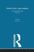 Studies In Finno-Ugric Linguistics