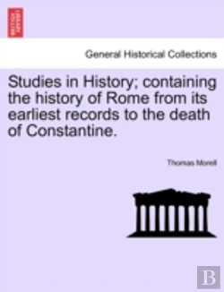 Bertrand.pt - Studies In History; Containing The Histo