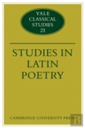 Studies In Latin Poetry