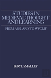 Studies In Mediaeval Thought From Abelard To Wyclif