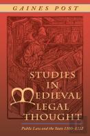 Studies In Medieval Legal Thought