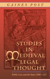 Studies In Medieval Legal Thought