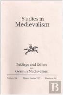 Studies In Medievalism Iii.Iii-Iv