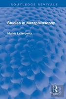 Studies In Metaphilosophy