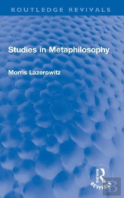Studies In Metaphilosophy