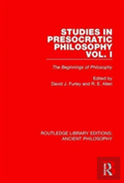 Studies In Presocratic Philosophy Volume 1