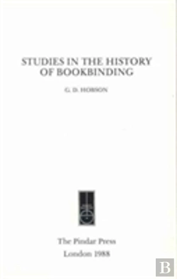 Bertrand.pt - Studies In The History Of Bookbinding