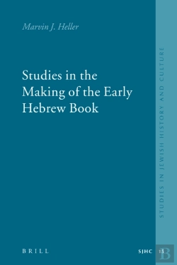 Bertrand.pt - Studies In The Making Of The Early Hebrew Book