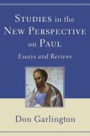 Studies In The New Perspective On Paul