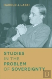 Studies In The Problem Of Sovereignty