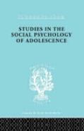 Studies In The Social Psychology Of Adolescence