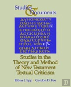 Bertrand.pt - Studies In The Theory And Method Of New Testament Textual Criticism
