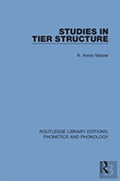 Studies In Tier Structure