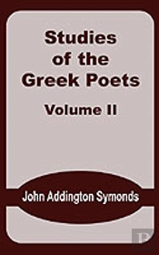 Studies Of The Greek Poets