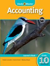 Study And Master Accounting Grade 10 Caps Learner'S Book