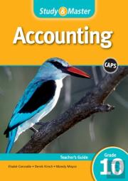 Study And Master Accounting Grade 10 Caps Teacher'S File