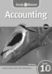 Study And Master Accounting Grade 10 Caps Workbook