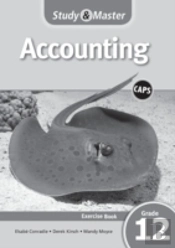 Study And Master Accounting Grade 12 Caps Workbook