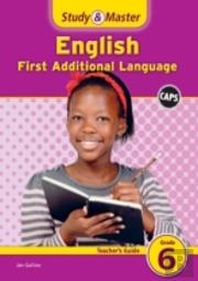 Study And Master English Grade 6 Teacher'S File
