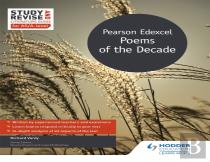 Study And Revise Literature Guide For As/A-Level: Pearson Edexcel Poems Of The Decade