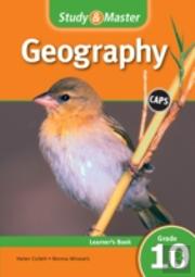Study & Master Geography Learner'S Book Grade 10 English