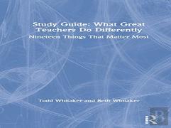 Study Guide: What Great Teachers Do Differently