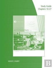 Study Guide With Working Papers For Heintz/Parry'S College Accounting, Chapters 16-27, 22nd