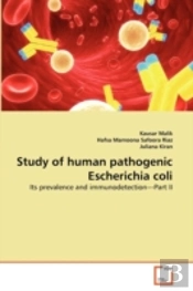 Study Of Human Pathogenic Escherichia Coli