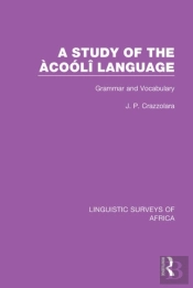 Study Of The Acooli Language