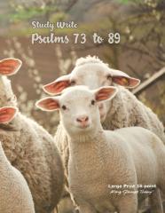 Study Write Psalms 73 To 89
