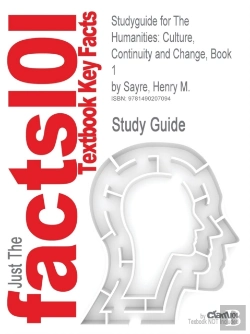 Bertrand.pt - Studyguide For The Humanities: Culture, Continuity And Change, Book 1 By Sayre, Henry M., Isbn 9780205013302