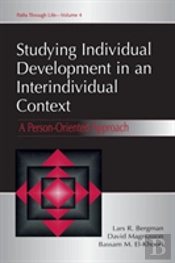 Studying Individual Development In An Interindividual Context
