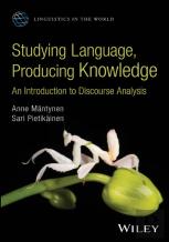 Studying Language, Producing Knowledge