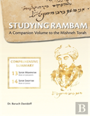 Studying Rambam. A Companion Volume To The Mishneh Torah.