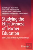 Studying The Effectiveness Of Teacher Education