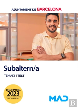Bertrand.pt - Subaltern/A De Lïajuntament De Barcelona. Temari I Test
