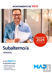 Subalterno/A Del Ayuntamiento De Vigo. Temario