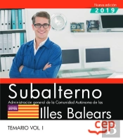 Subalterno. Administración General De La Comunidad Autónoma De Las Illes Balears. Temario Vol. Ii