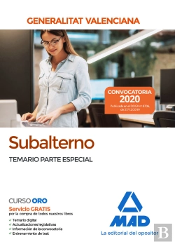 Bertrand.pt - Subalterno De La Generalitat Valenciana. Temario Parte Especial