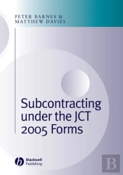 Subcontracting Under The Jct 2005 Forms