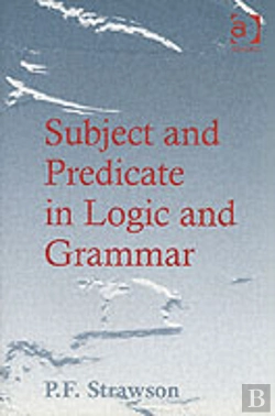 Bertrand.pt - Subject And Predicate In Logic And Grammar