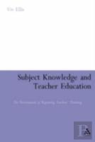 Subject Knowledge And Teacher Education