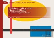 Subjectivity And Neonihilism