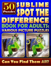 Sublime Spot The Difference Book For Adults