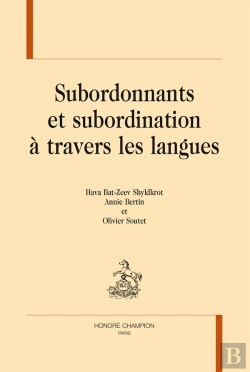 Bertrand.pt - Subordonnants Et Subordination A Travers Les Langues