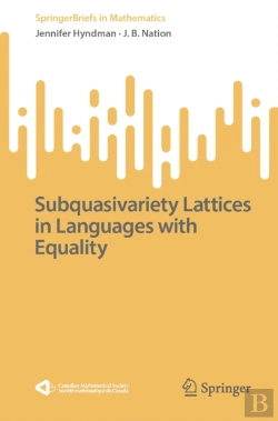 Bertrand.pt - Subquasivariety Lattices In Languages With Equality